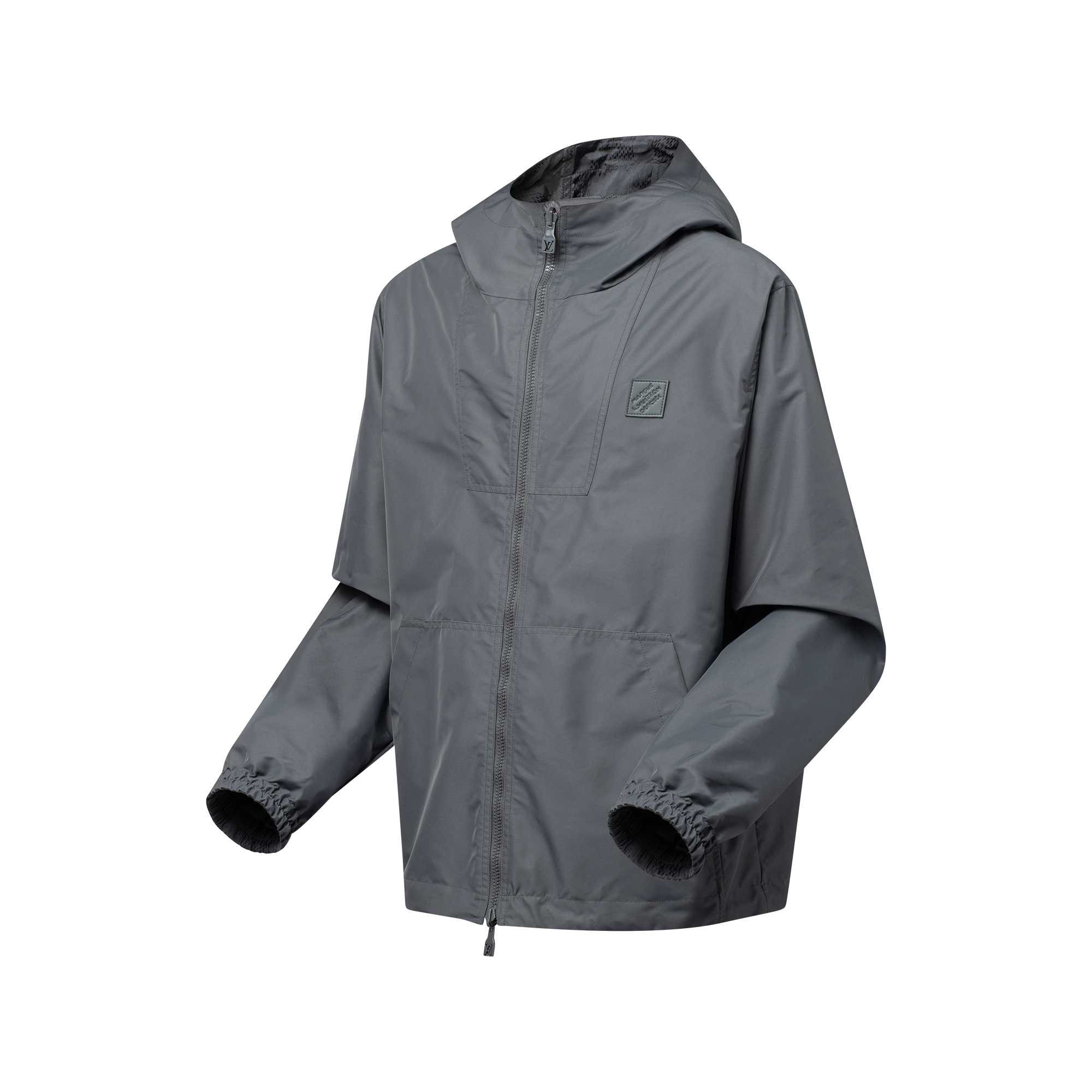 Damier Jacquard Reversible Nylon Windbreaker - Men - Ready-to-Wear